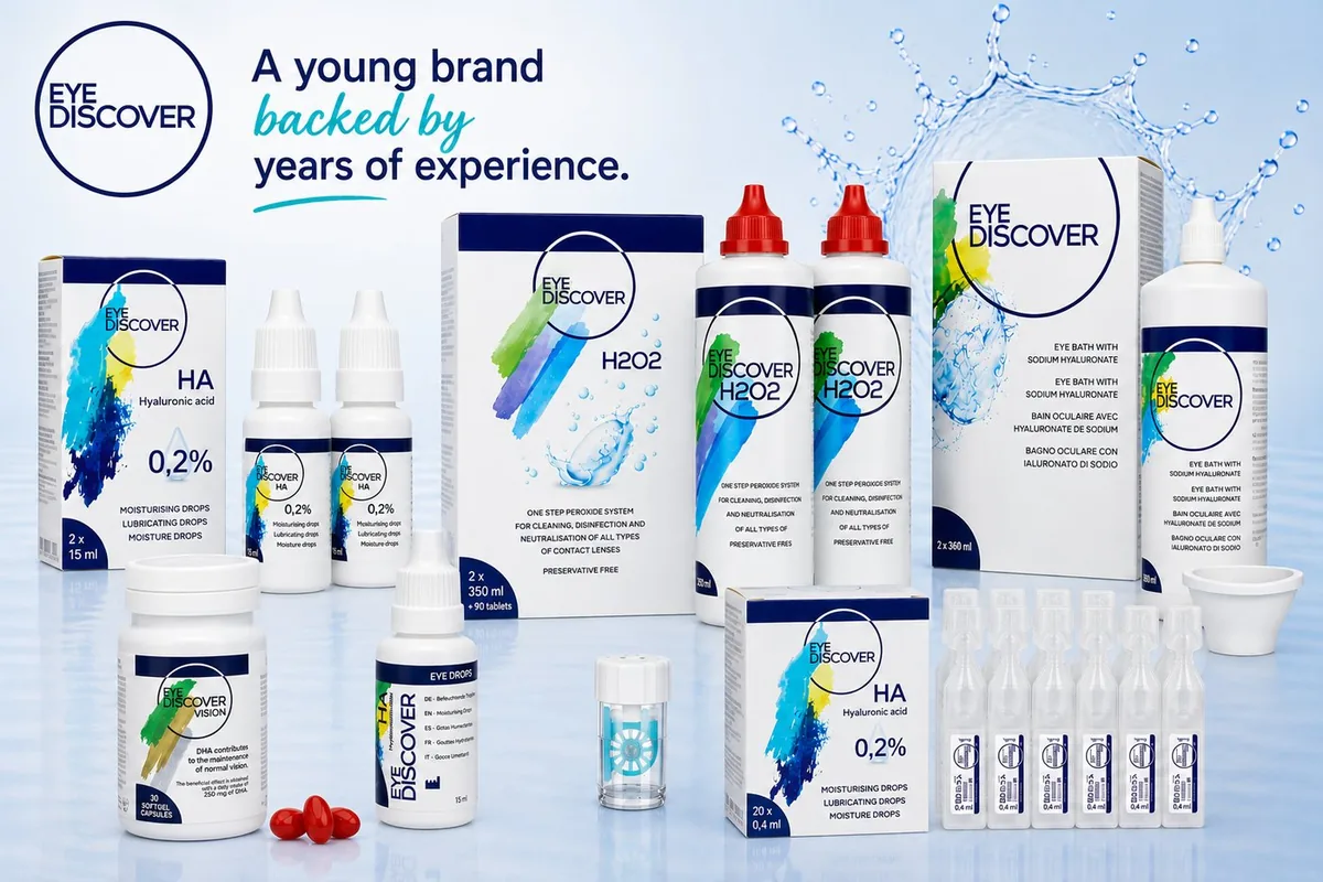 EYE DISCOVER range for everyday eye care